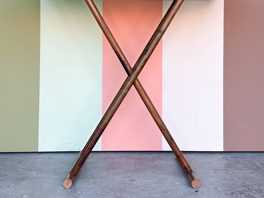 Tortoiseshell Rattan Folding Bar