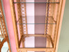 Pair of Whimsical Rattan Etageres
