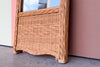 Woven Wicker Full Length Mirror