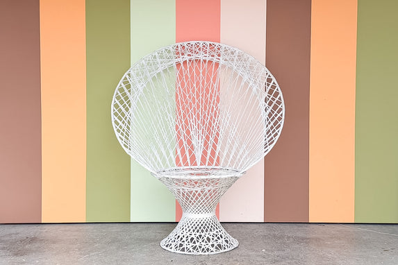 Webspun Peacock Chair