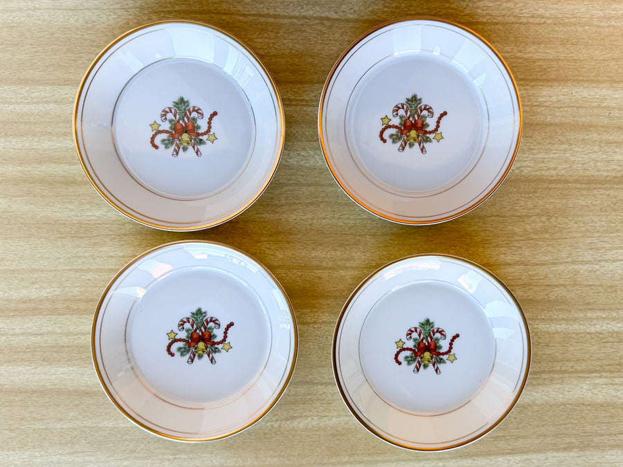 Set of Twelve Fitz and Floyd Appetizer Plates