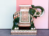 Green Elephant Garden Seat