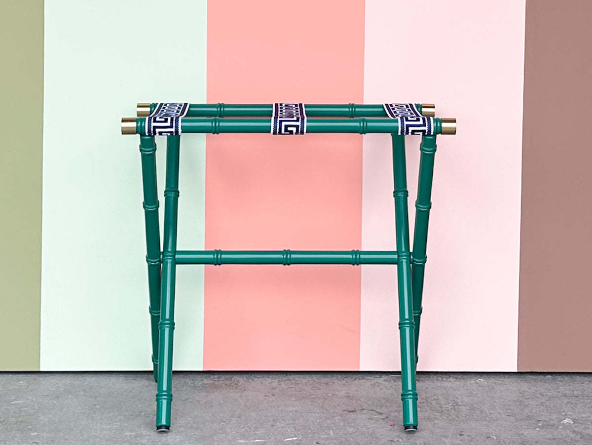 Faux Bamboo Luggage Rack - Anne