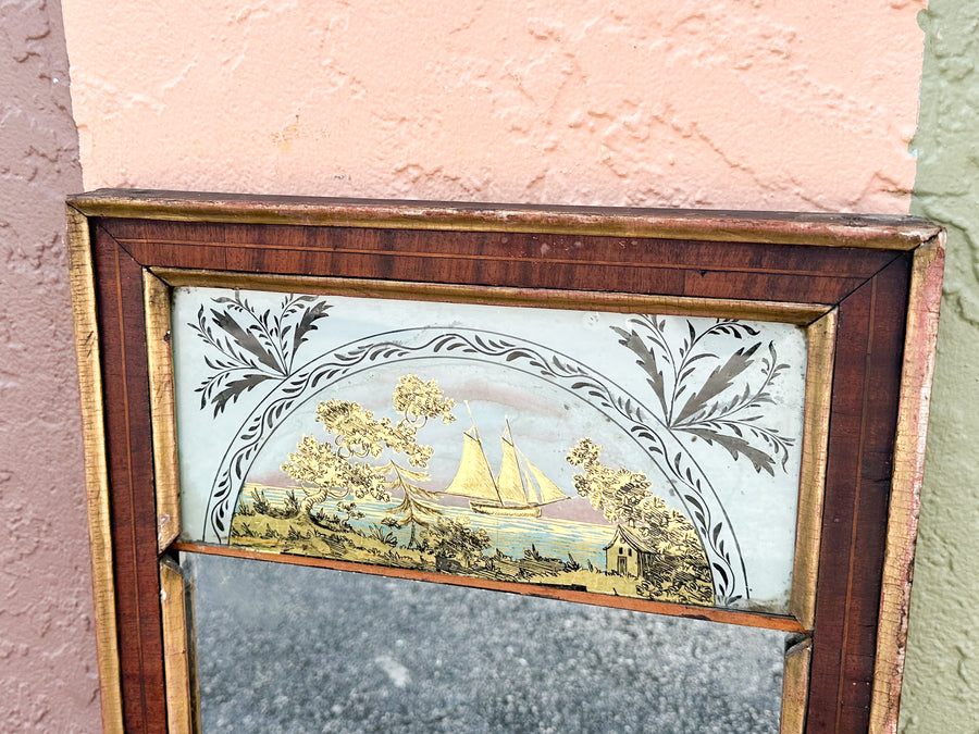 Old Florida Sailboat Mirror