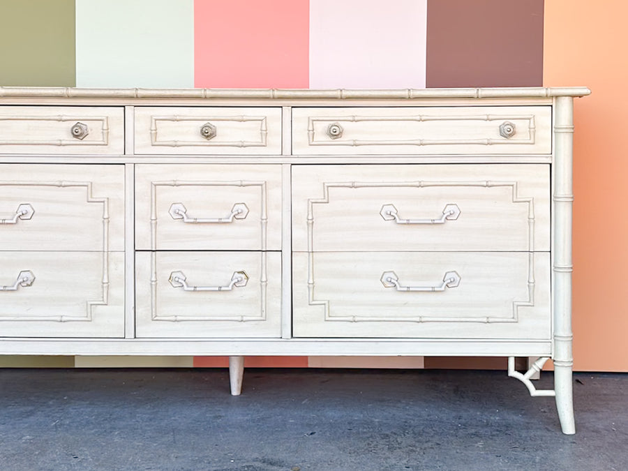 Thomasville Faux Bamboo Dresser
