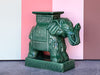 Emerald Elephant Garden Seat