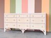 Coastal Chic Rattan and Wicker Dresser