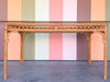Old Florida Rattan Dining Table