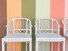 Set of Four Brighton Style Bar Stools
