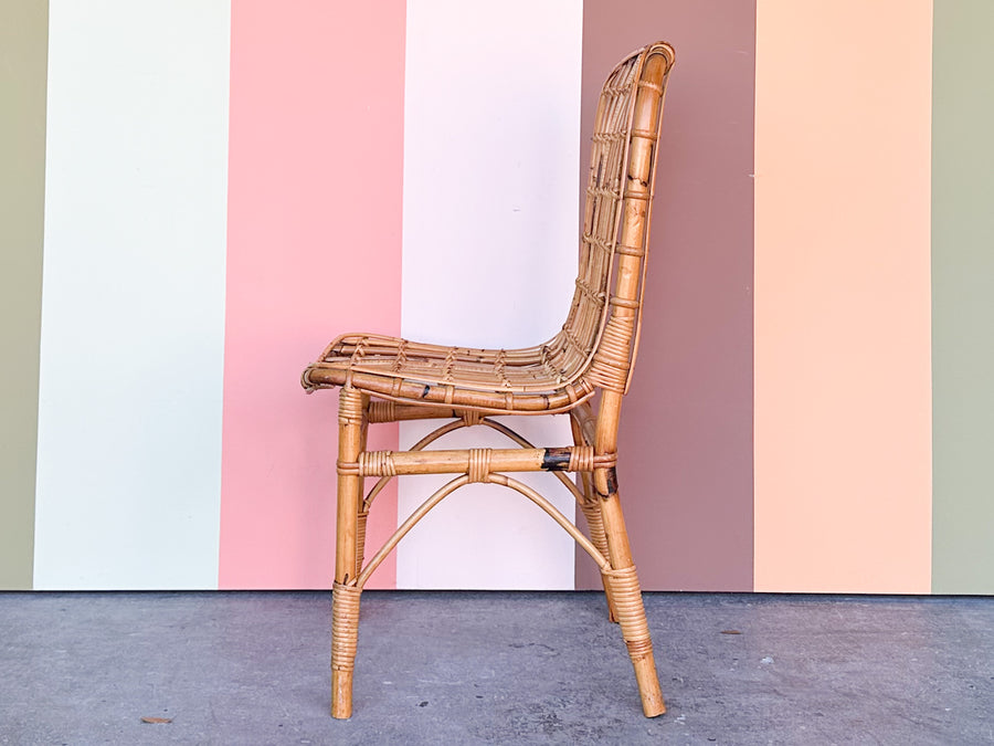 Island Style Rattan Desk and Chair