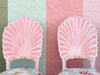 Set of Eight Shell Back Dining Chairs