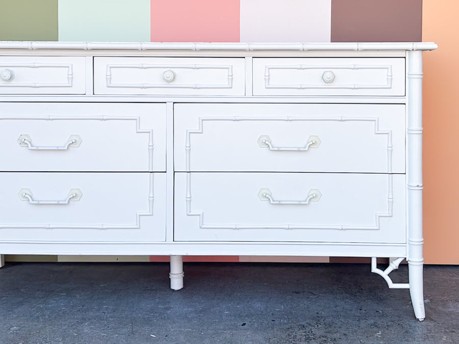 Thomasville Faux Bamboo Dresser