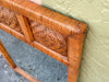 Island Style Woven Rattan Mirror