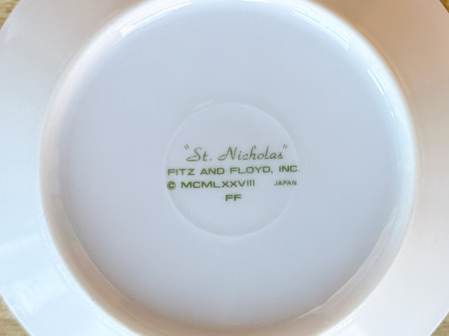 Set of Twelve Fitz and Floyd Appetizer Plates