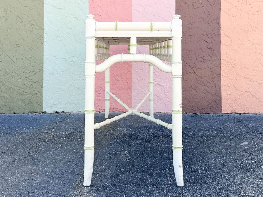 Thomasville Faux Bamboo Console