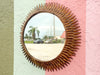 Italian Metal Sunburst Mirror