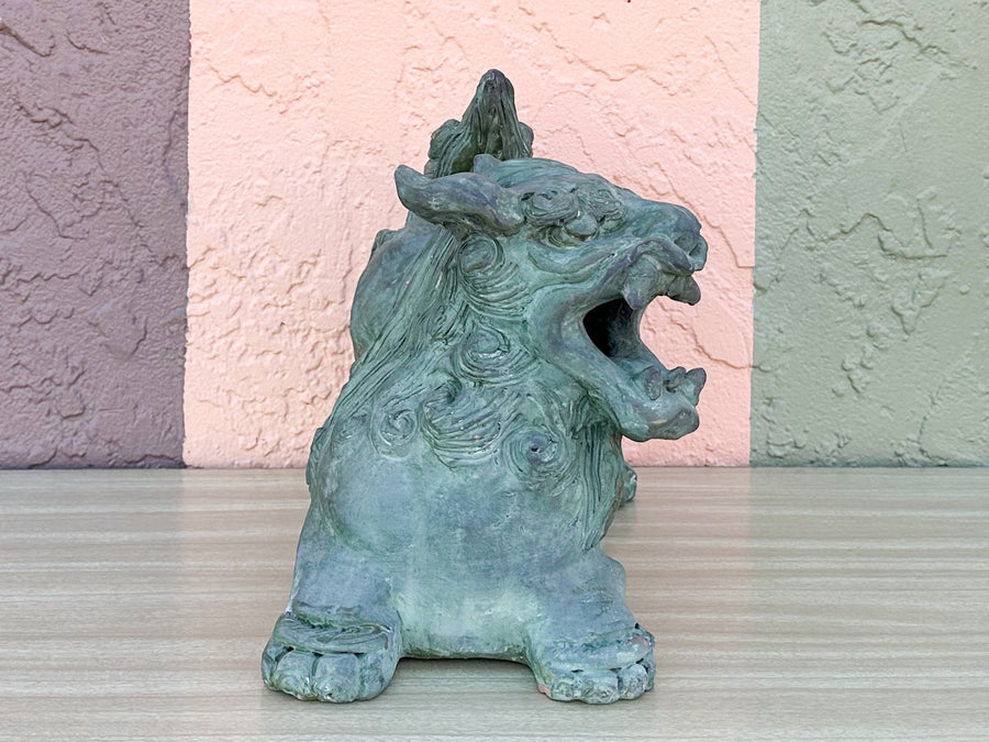 Fierce Patina Foo Dog