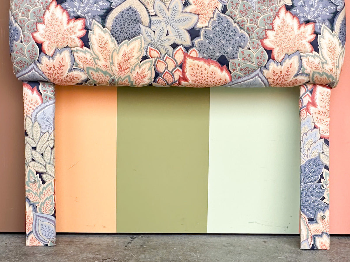 Pair of Pretty Upholstered Twin Headboards