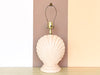 Petite Plaster Shell Lamp