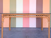 Old Florida Rattan Dining Table
