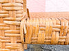 Rattan Wrapped Side Table