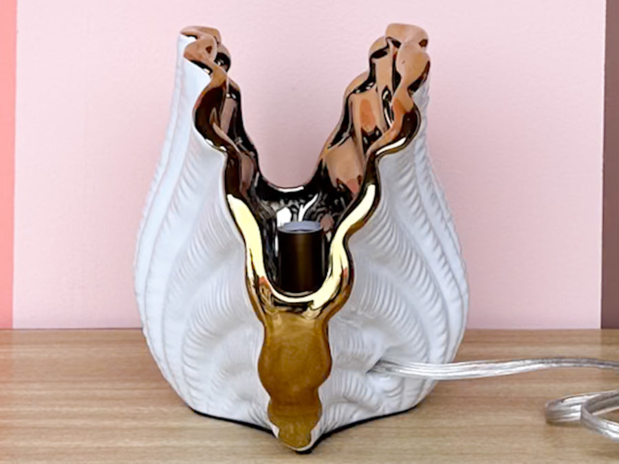 Coastal Clam Shell Lamp