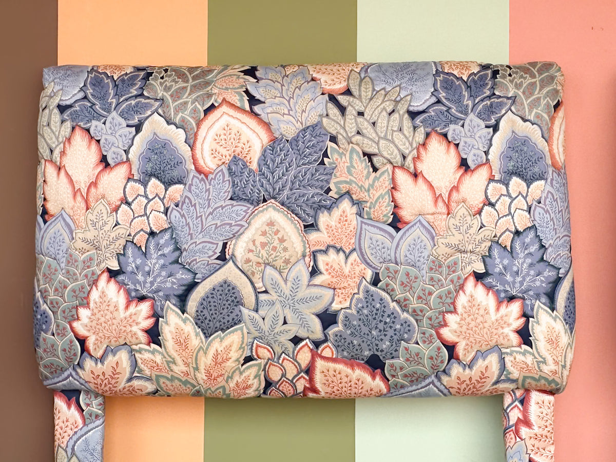Pair of Pretty Upholstered Twin Headboards