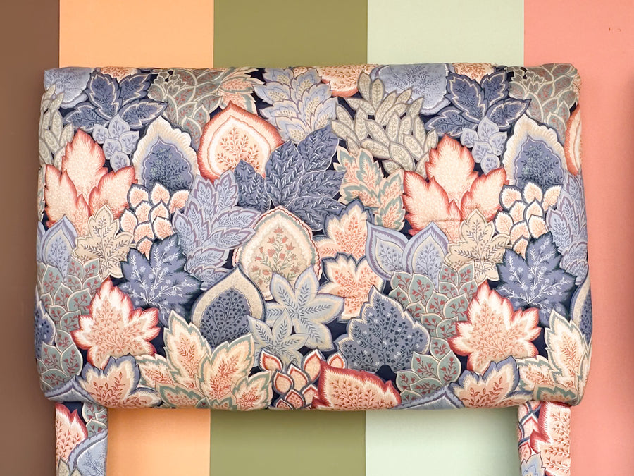 Pair of Pretty Upholstered Twin Headboards