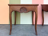 Pair of Handsome Shell Motif Side Tables