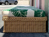Bielecky Brothers Oversized Braided Rattan Daybed