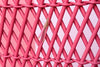 Pair of Hot Pink Whimsical Rattan Chairs
