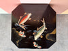 Hand Painted Koi Fish Chest