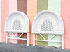 Pair of Wicker Chic Arch Twin Headboards