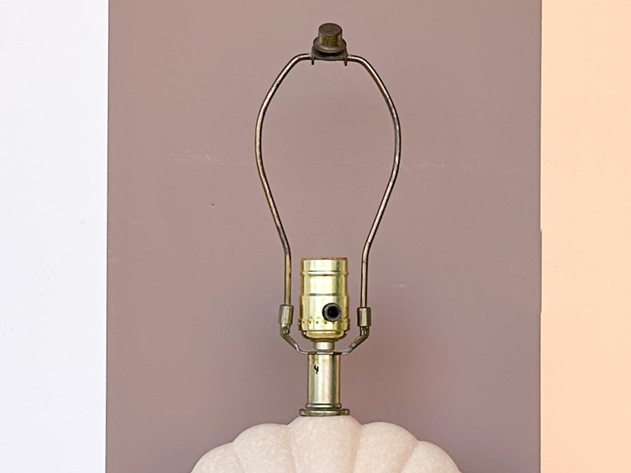 Petite Plaster Shell Lamp