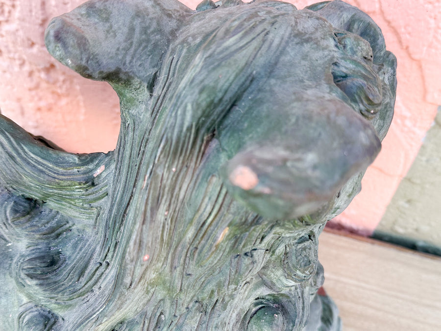 Fierce Patina Foo Dog