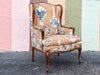Ginger Jar Upholstered Wingback Chair