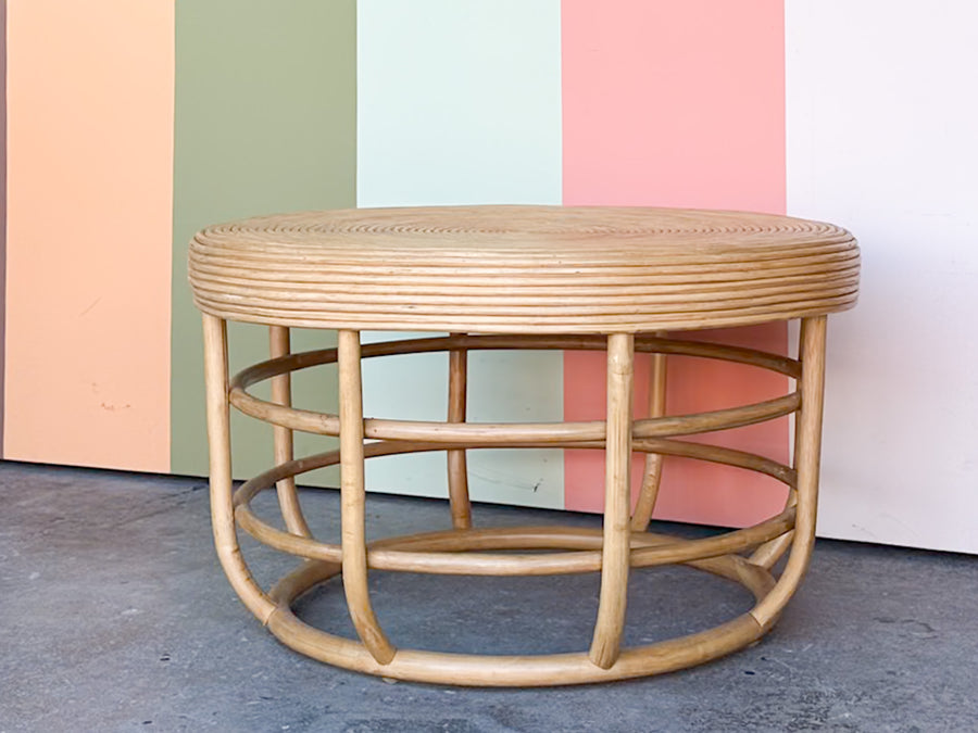 Pencil Reed Rattan Coffee Table