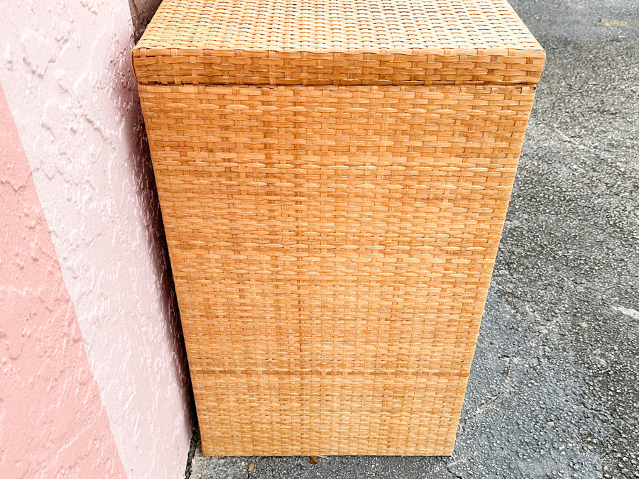 Coastal Rattan Wrapped Dresser