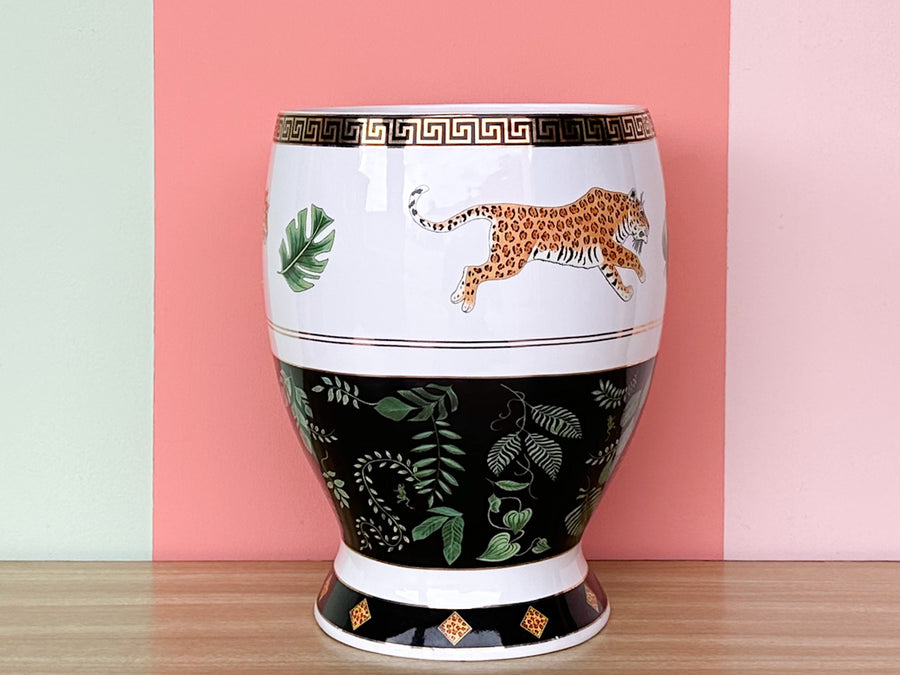 Lynn Chase Jaguar Cachepot