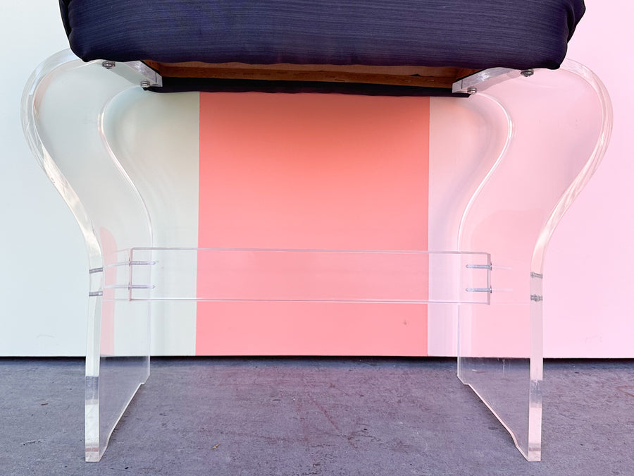 Adorable Lucite Stool