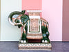 Green Elephant Garden Seat