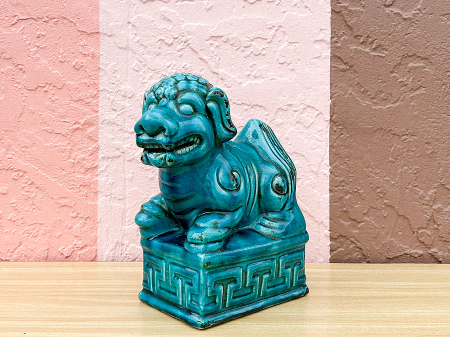 Teal Foo Dog