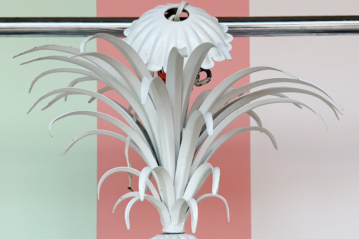 Tole Pineapple Chandelier