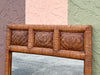 Island Style Woven Rattan Mirror