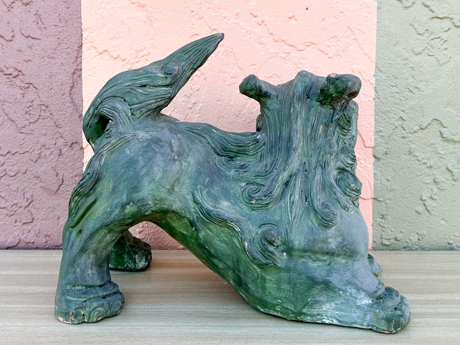 Fierce Patina Foo Dog