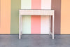Coastal Chic Rattan Wrapped Desk