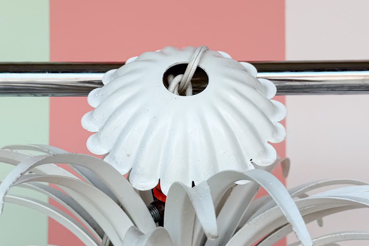 Tole Pineapple Chandelier