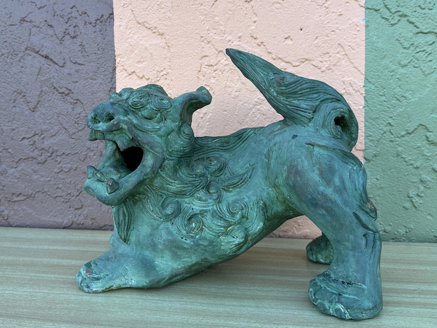 Fierce Patina Foo Dog