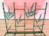 Folding Faux Bamboo Magazine Rack