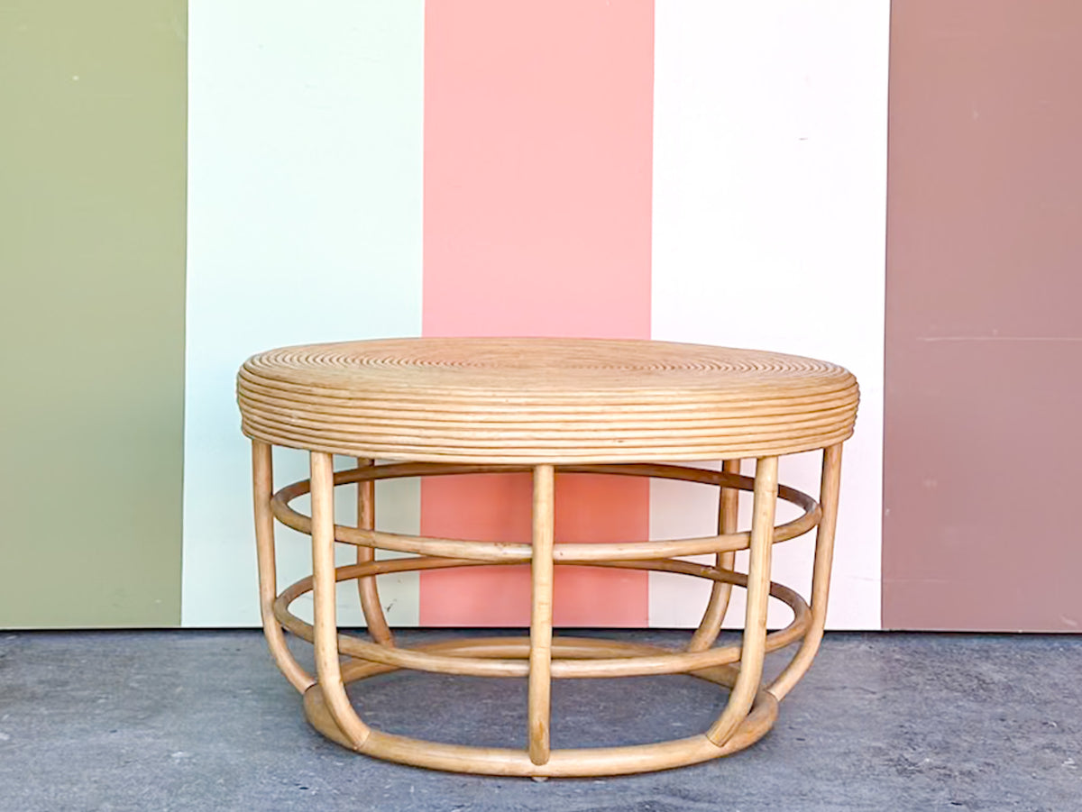Pencil Reed Rattan Coffee Table
